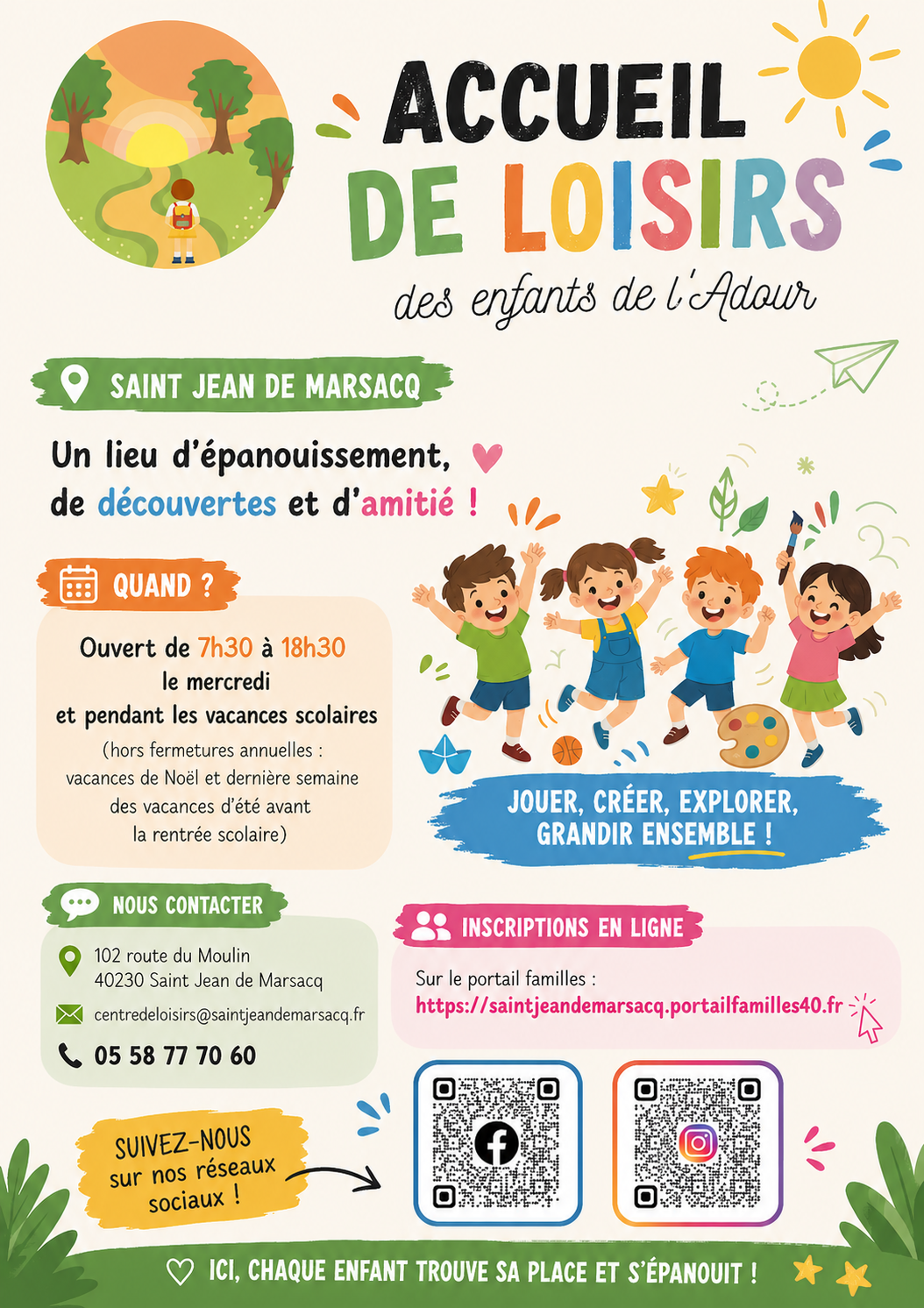 affiche ALSH pour communes