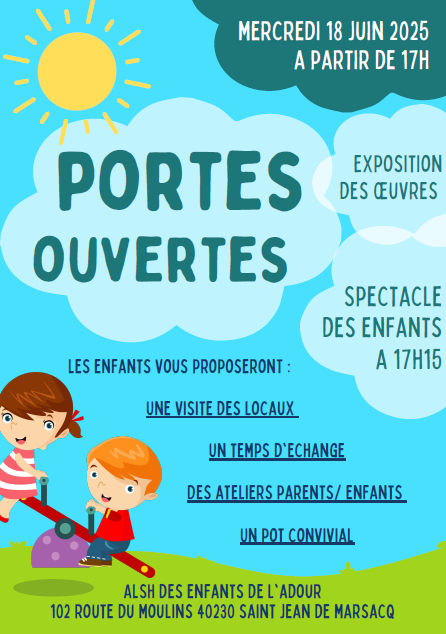 portes ouvertes ALSH 2025