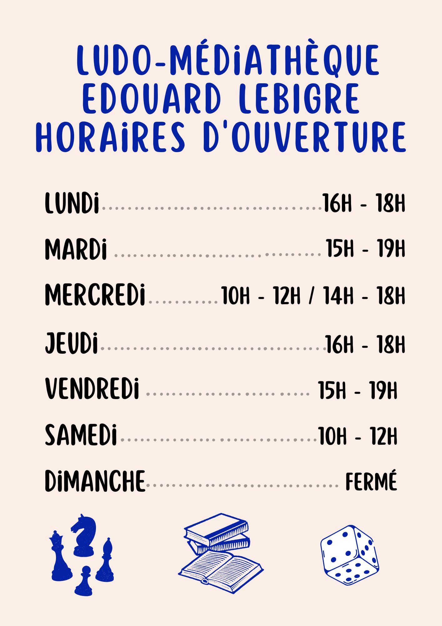 Horaires Ludo