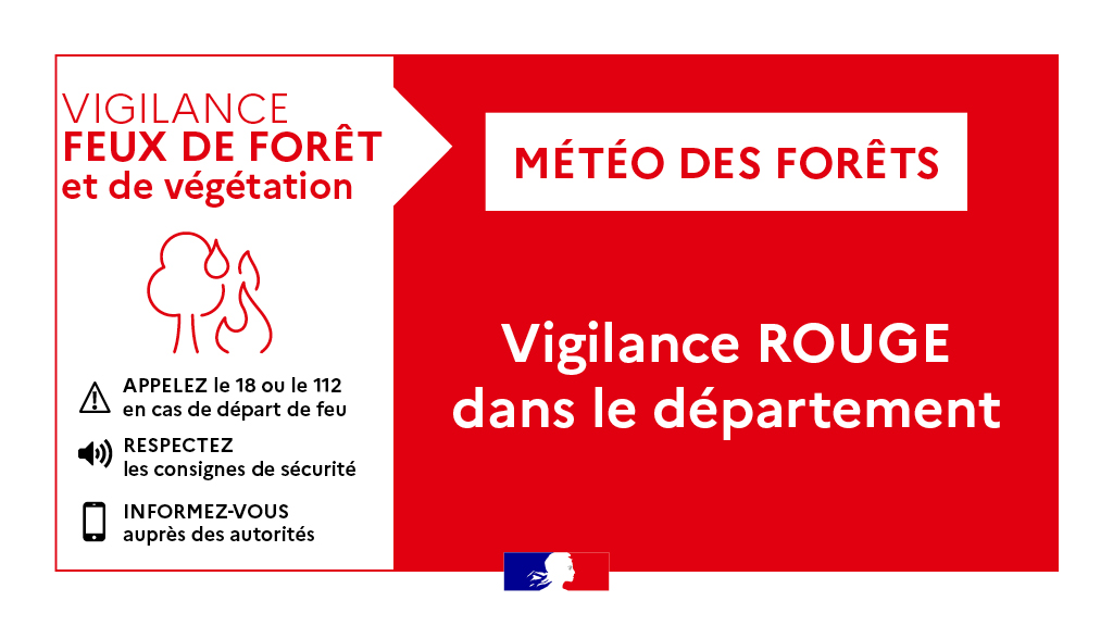 Vigilance orange feux de forêt