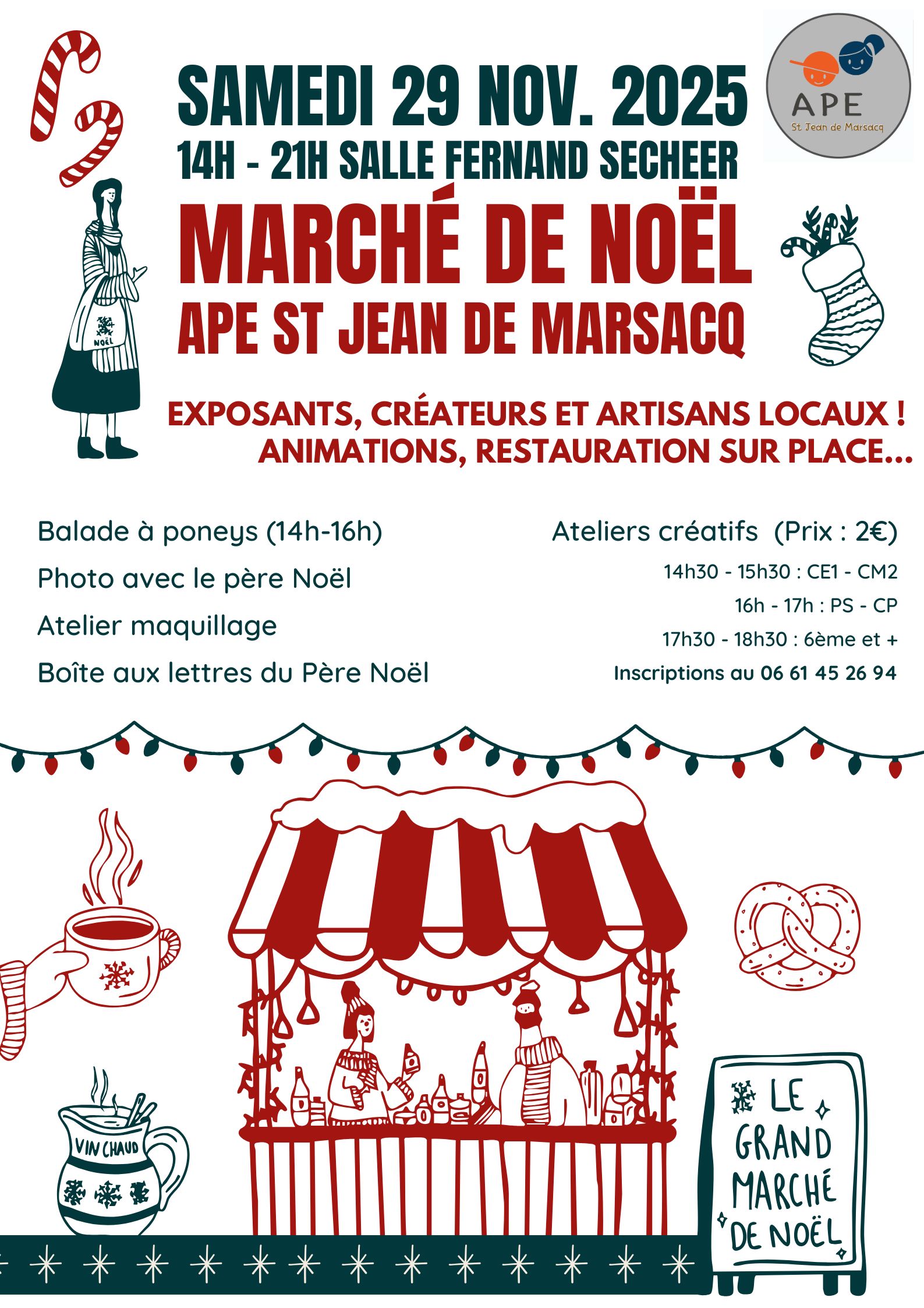 Marche de Noel 2025 Flyer